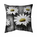 Fondo 26 x 26 in. Daisies At Sun-Double Sided Print Indoor Pillow FO2793745